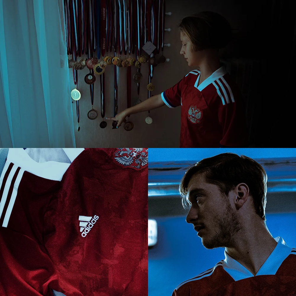 阿迪达斯发布俄罗斯国家队2020年主场球衣