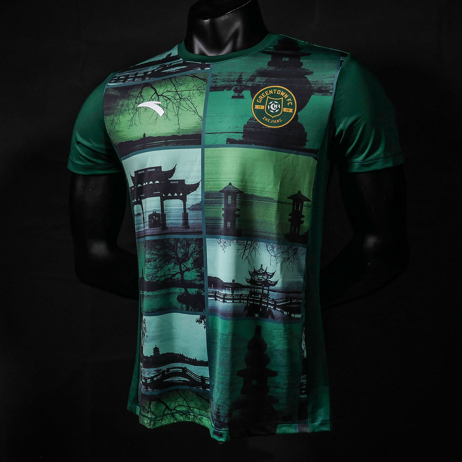 anta安踏浙江绿城2019赛季主客场球衣