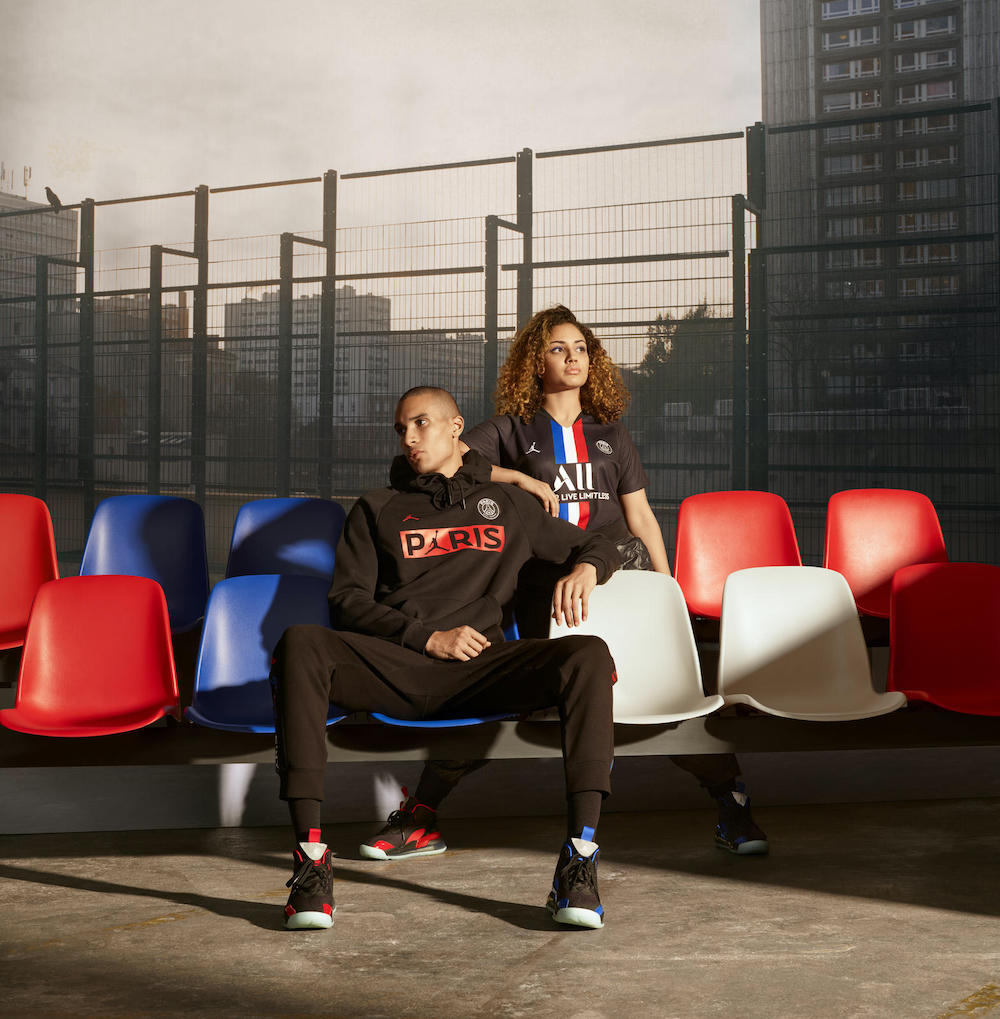 jordanbrand巴黎圣日耳曼201920赛季第三客场球衣发布