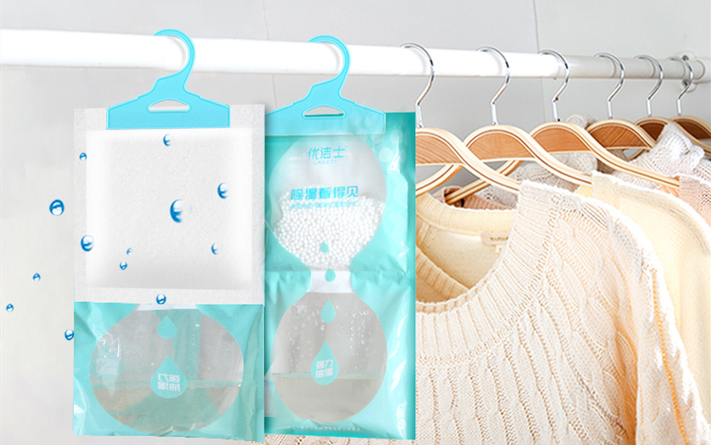推荐产品:可挂式除湿袋优洁士除湿袋防潮防霉强力吸湿家用衣柜可挂式