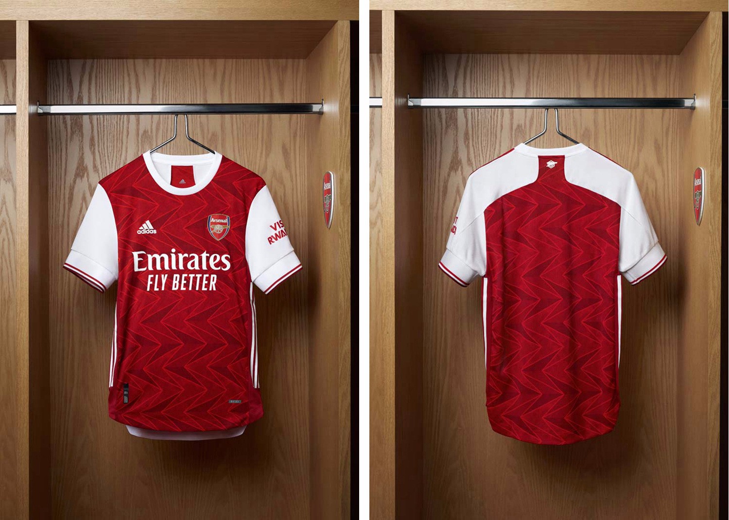 阿迪达斯发布阿森纳2020/21赛季主场球衣