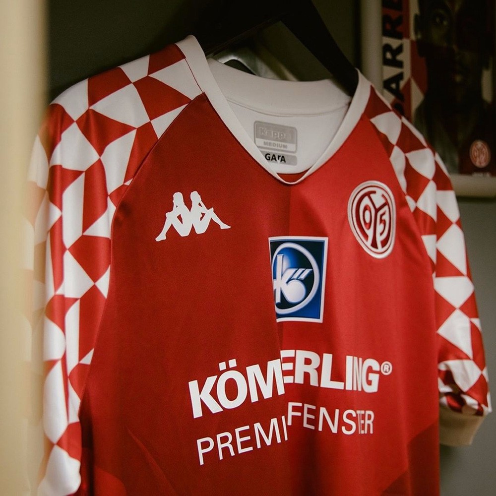 kappa发布美因茨2020/21赛季主场球衣