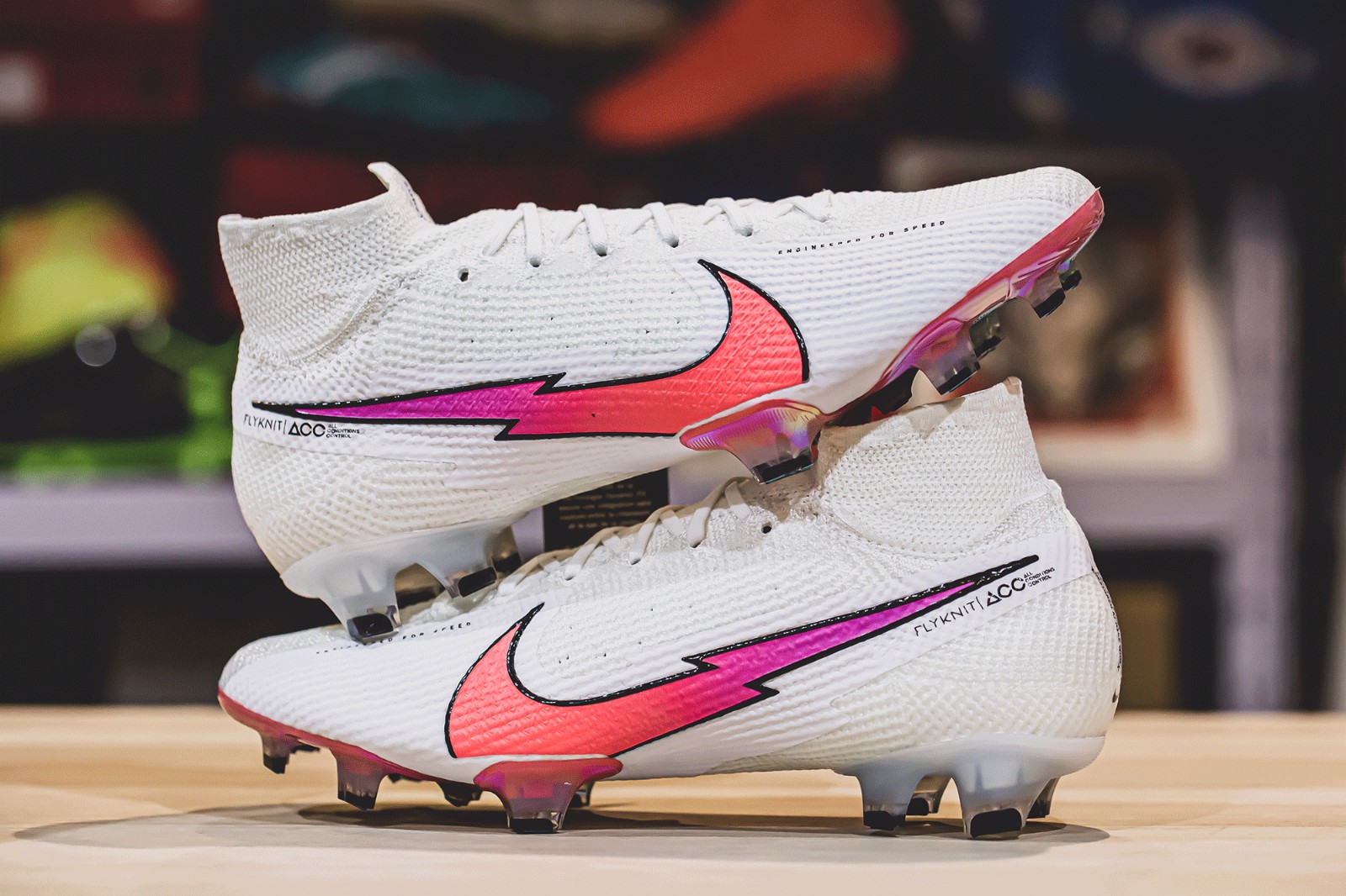 nikemercurialsuperfly7eliteflashcrimson足球鞋