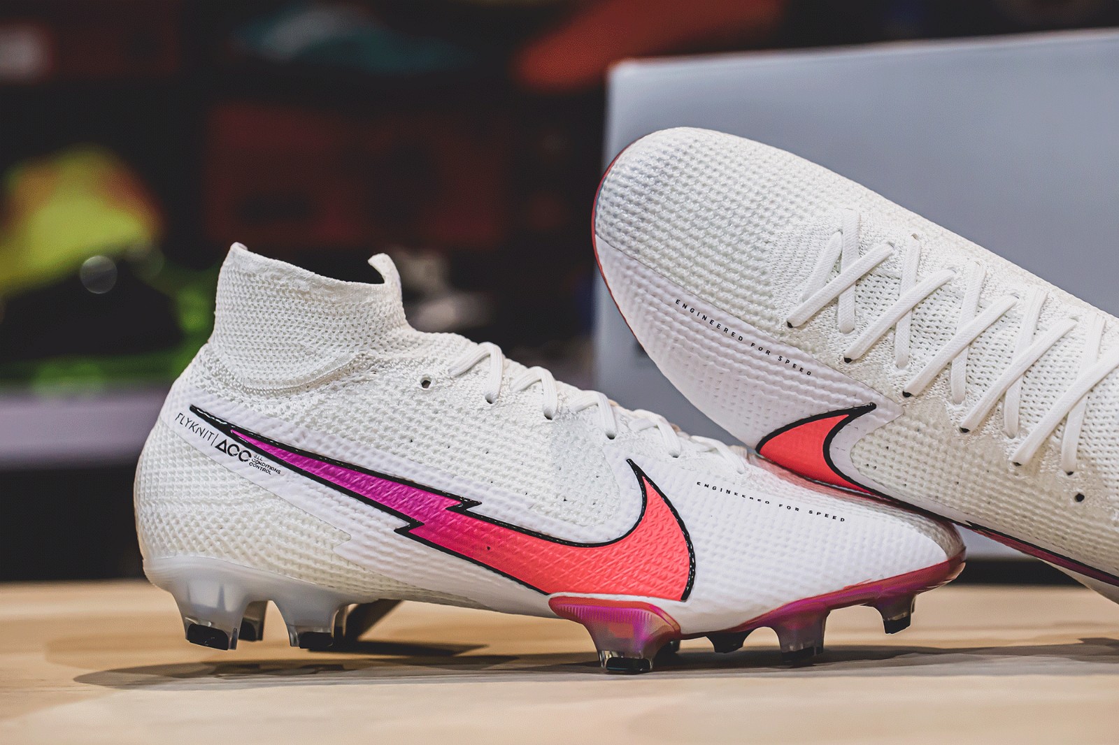 nikemercurialsuperfly7eliteflashcrimson足球鞋