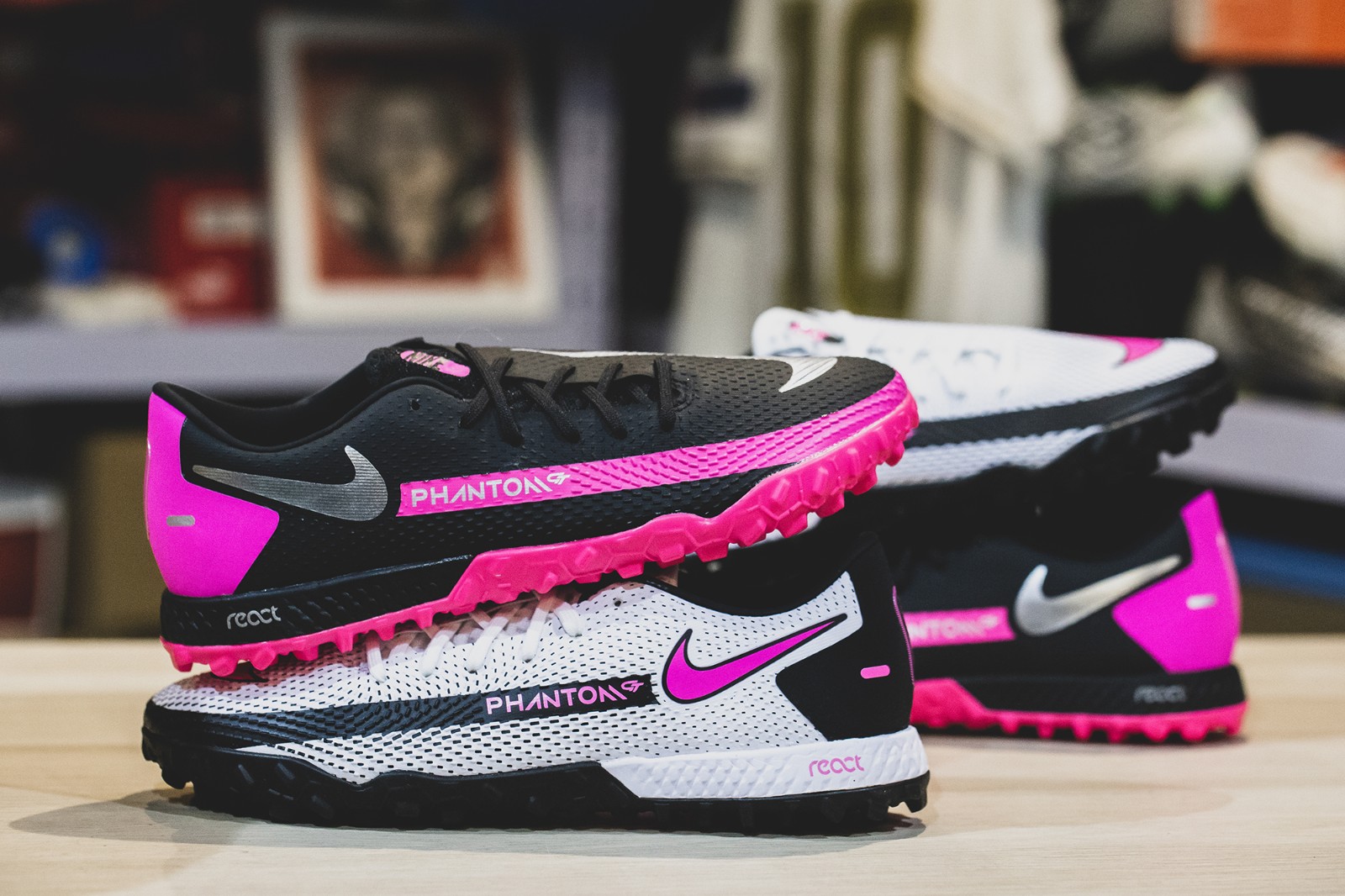 nikereactphantomgtprotf足球鞋