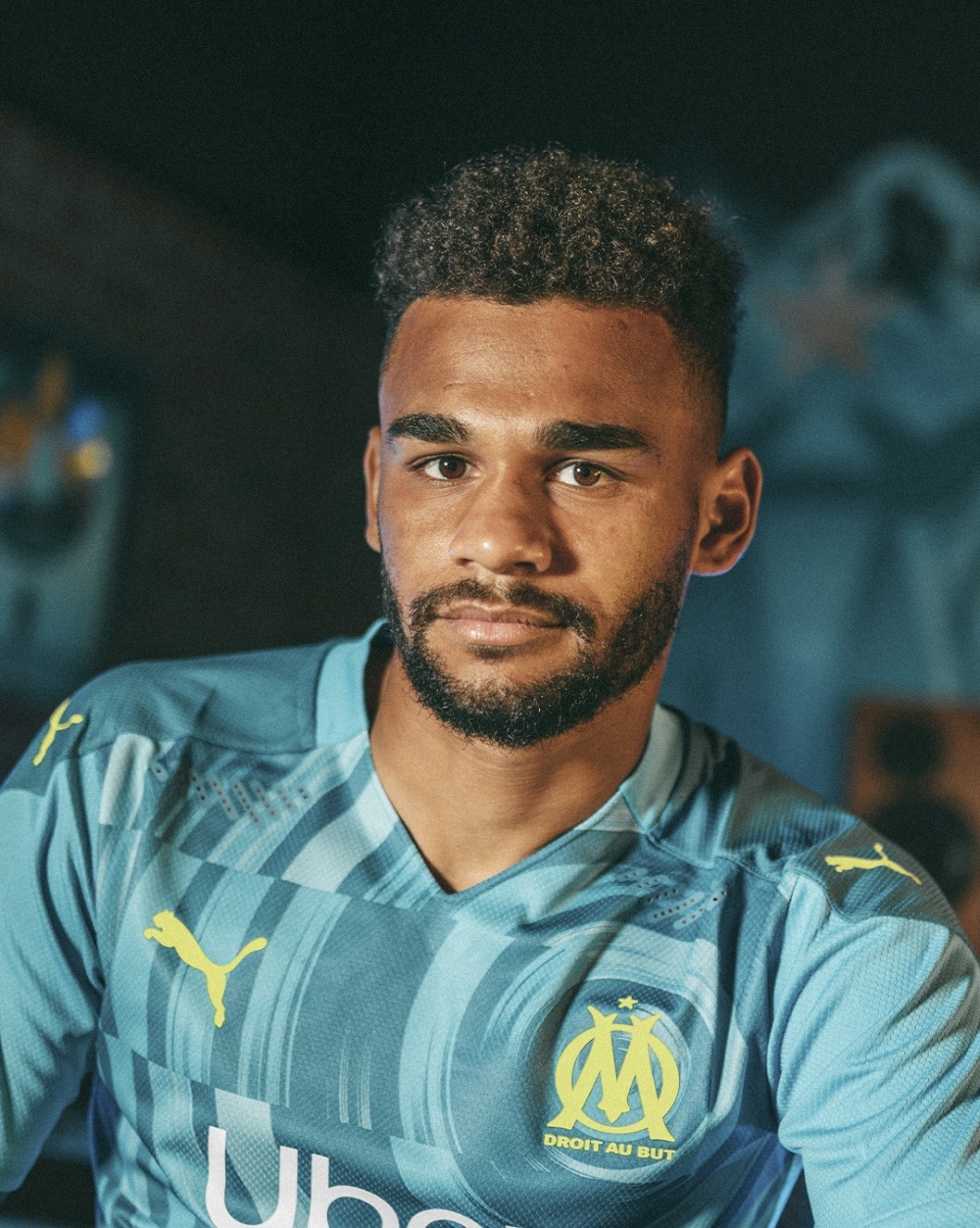 马赛2020/21赛季第二客场球衣发布