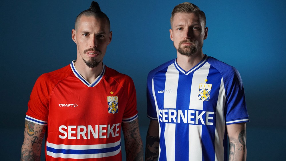 哥德堡2021赛季主客场球衣发布