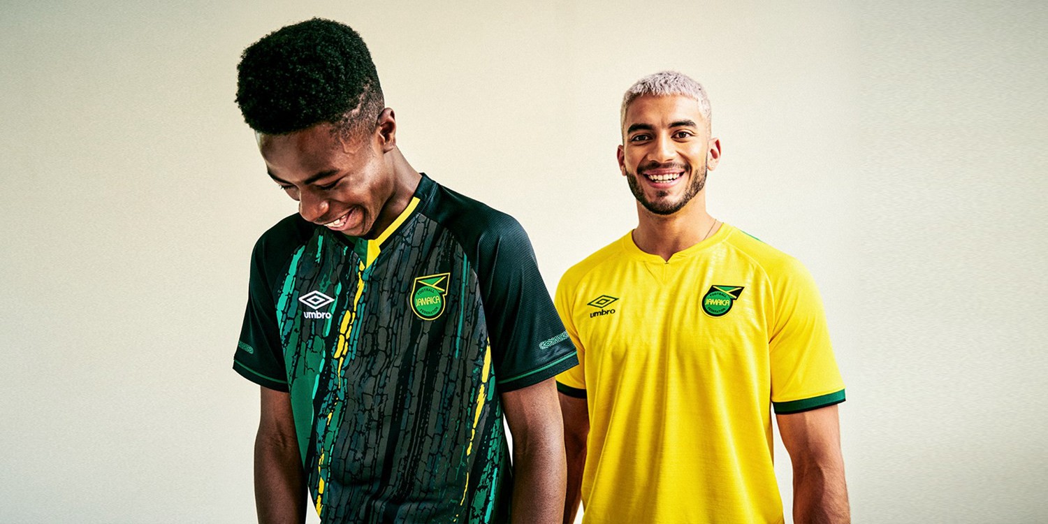 umbro发布牙买加国家队2021/22年主客场球衣 - 球衣 - 足球鞋足球装备