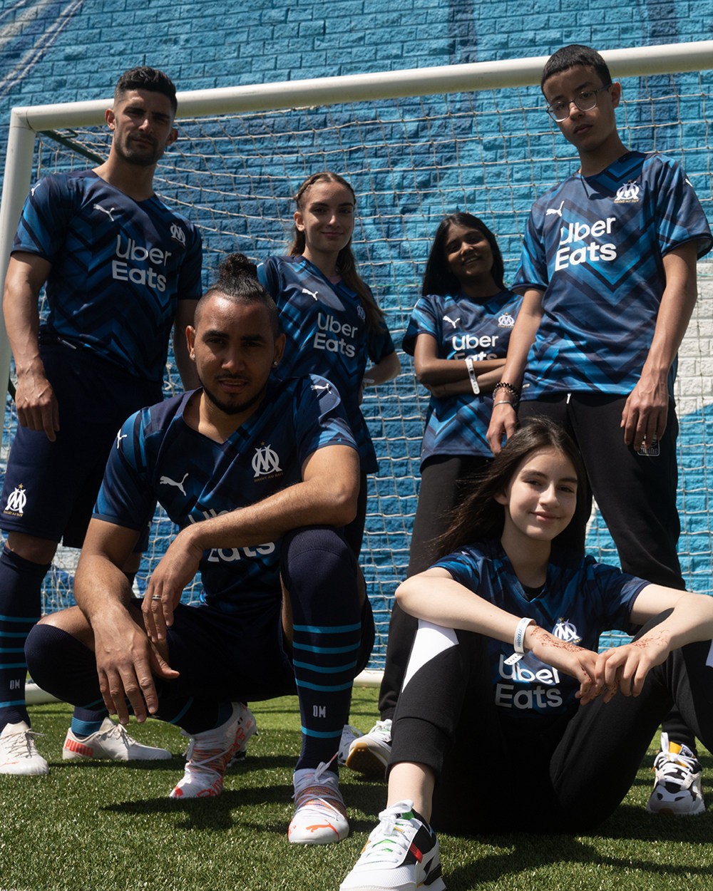 马赛发布202122赛季客场球衣