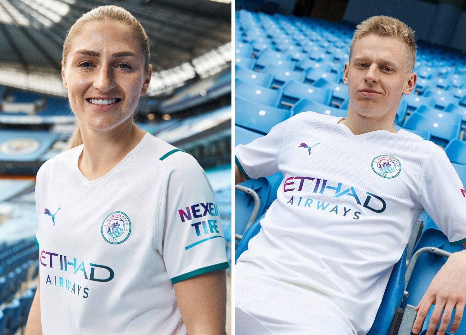 曼城发布2021/22赛季客场球衣