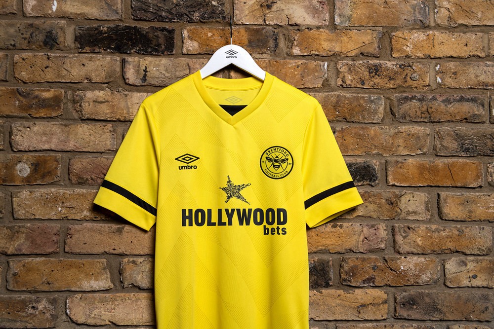 umbro发布布伦特福德202122赛季主客场球衣