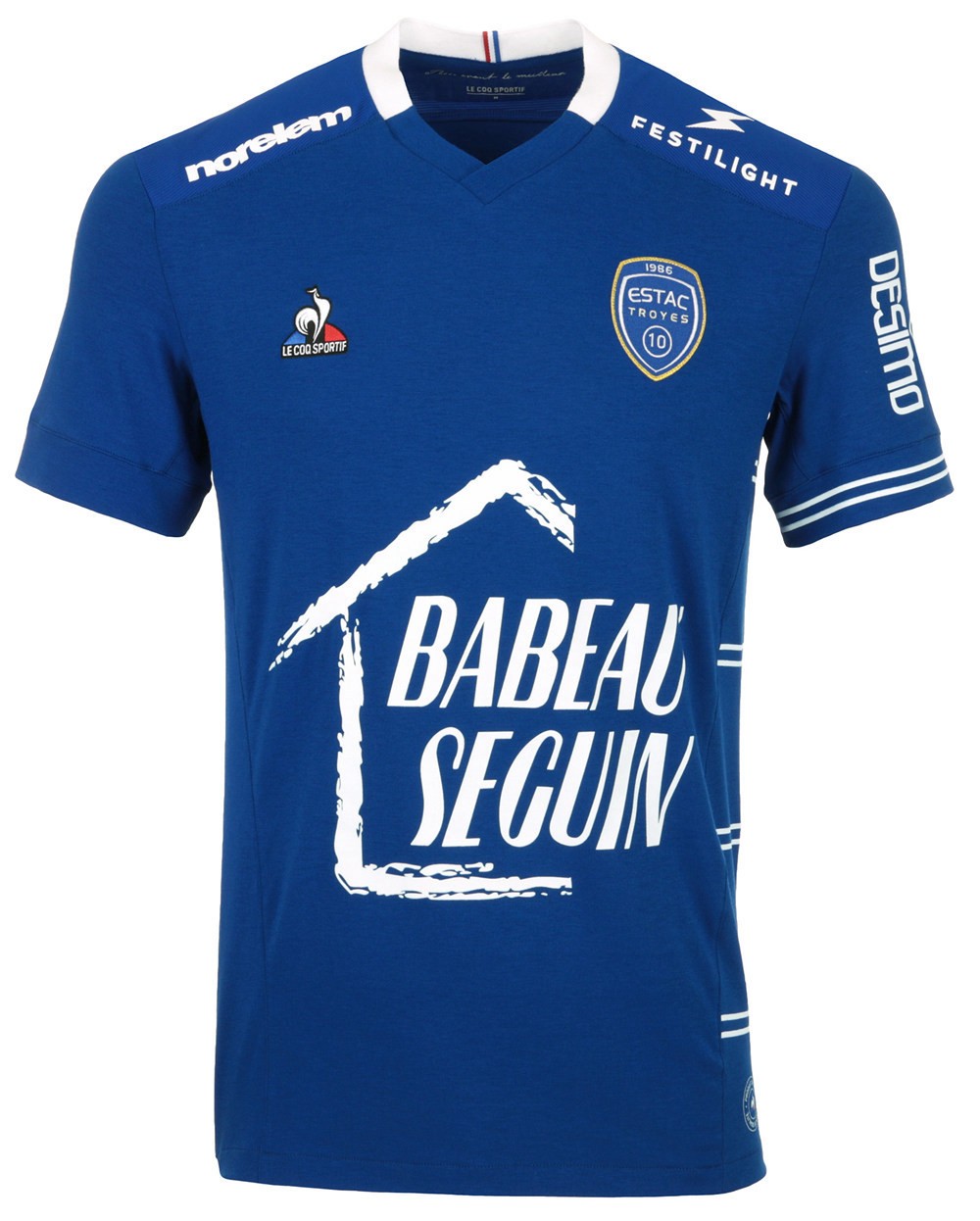 lecoqsportif发布特鲁瓦202122赛季主客场球衣