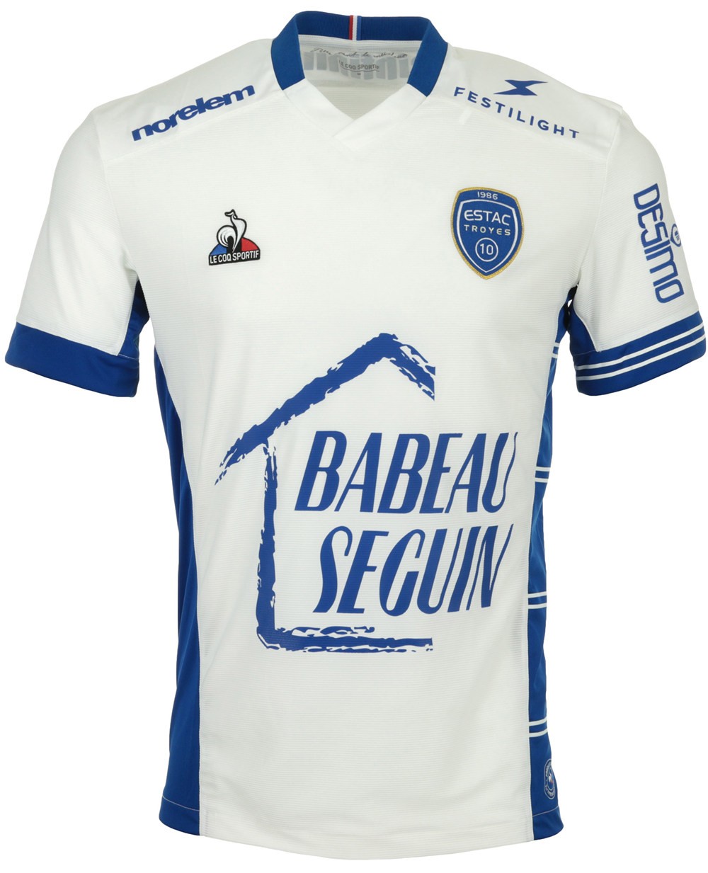 lecoqsportif发布特鲁瓦202122赛季主客场球衣