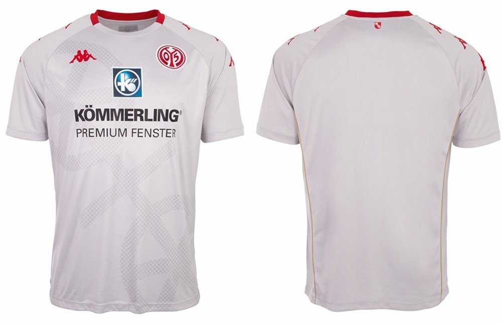 美因茨发布2021/22赛季客场及第二客场球衣