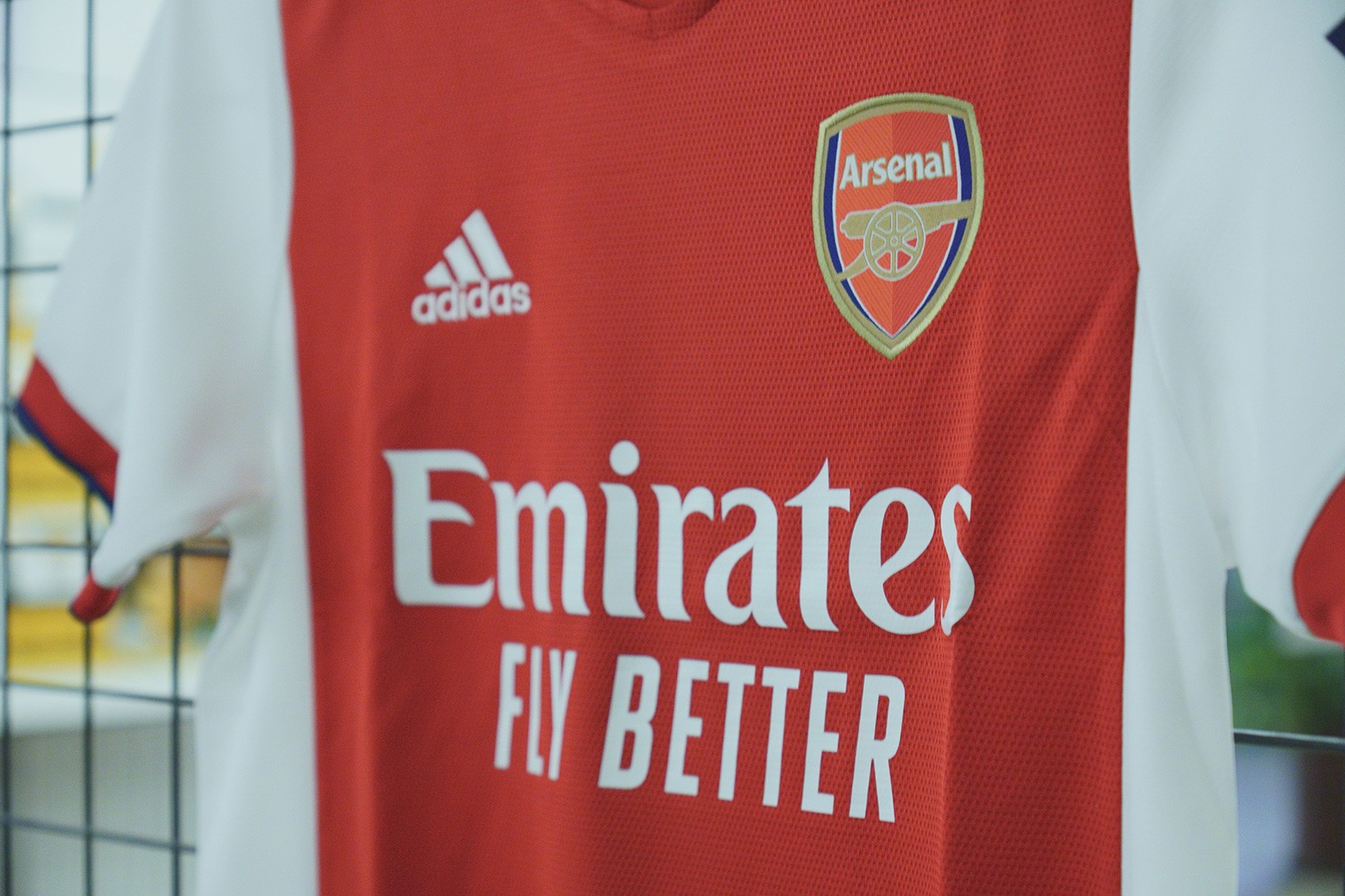 adidas阿森纳2021/22赛季主客场球衣