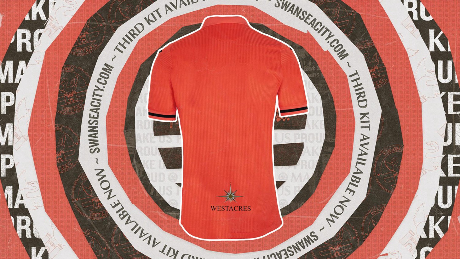 斯旺西城发布2021/22赛季第二客场球衣