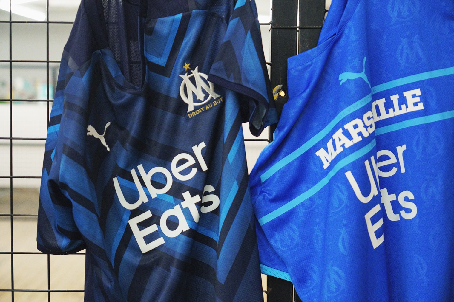 puma马赛2021/22赛季客场球衣