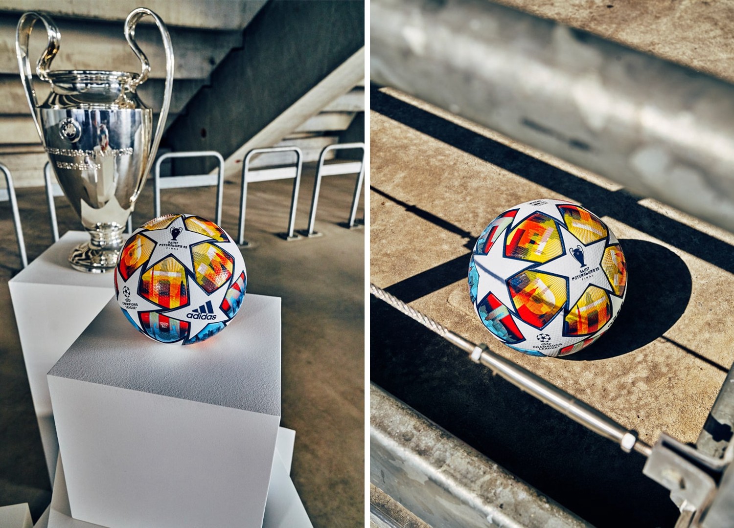 阿迪达斯发布202122赛季欧冠联赛淘汰赛阶段比赛球