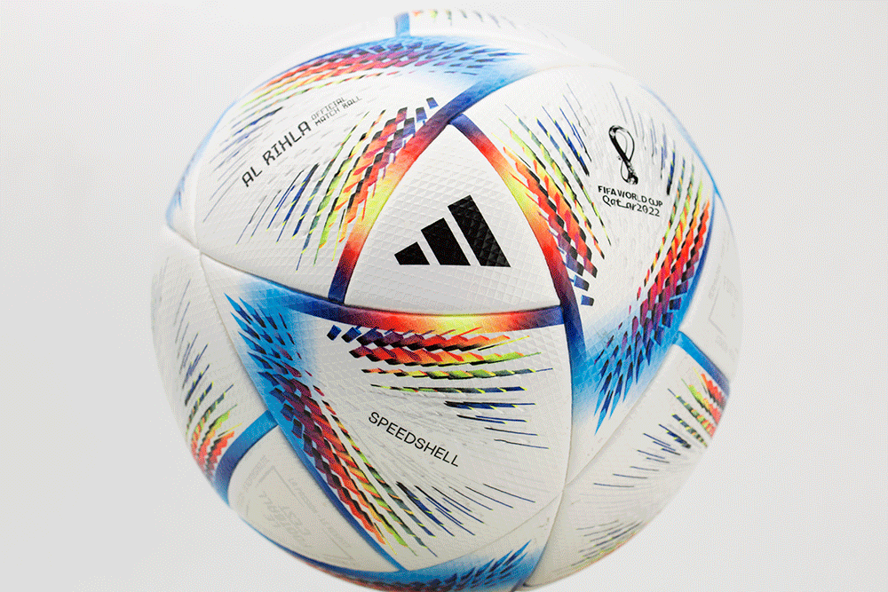阿迪达斯2022年卡塔尔世界杯官方比赛球 - 世界杯专用球图片 - 实验室