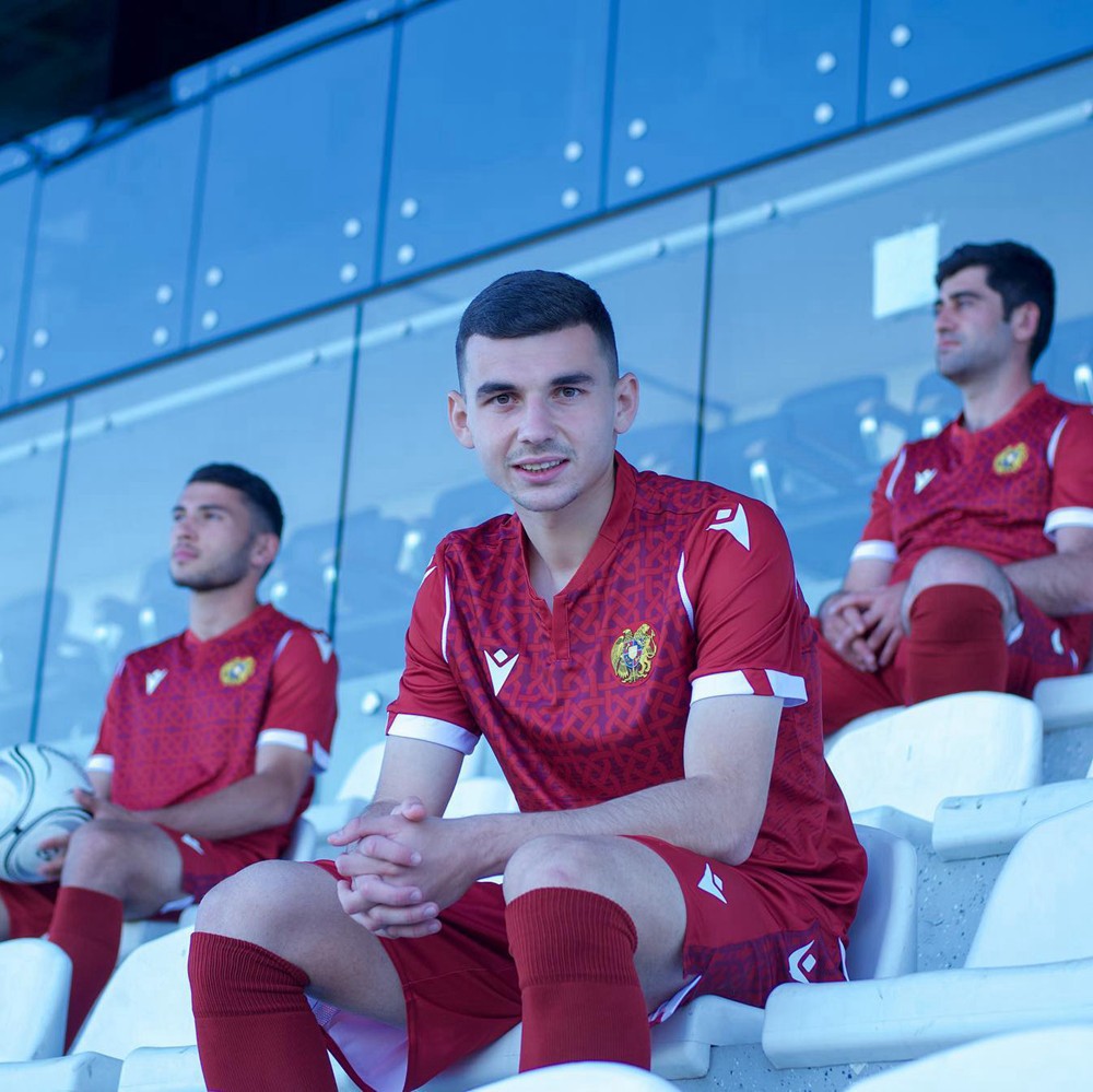 macron发布亚美尼亚国家队全新主客场球衣 - 球衣 - 足球鞋足球装备