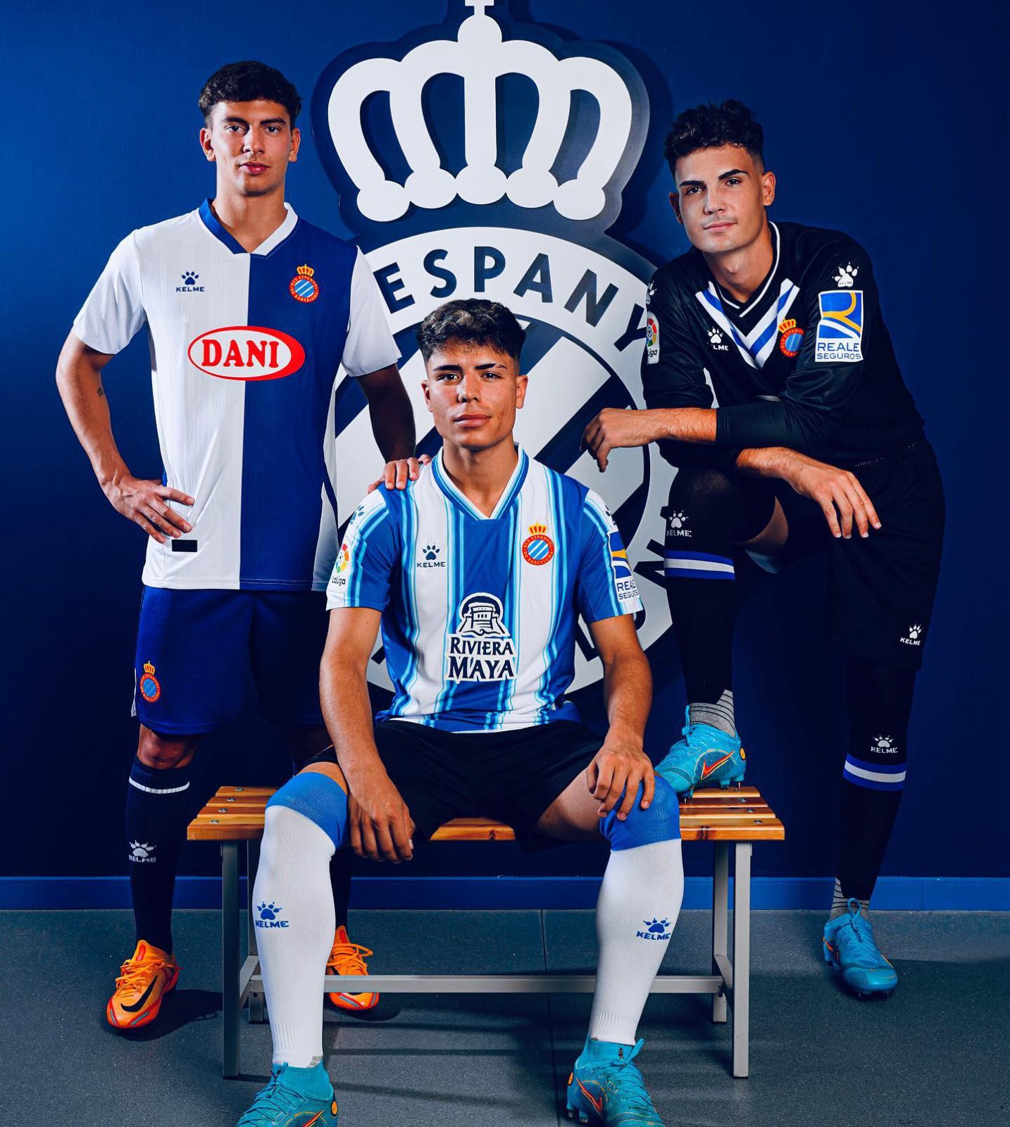 kelme发布西班牙人202223赛季主客场球衣