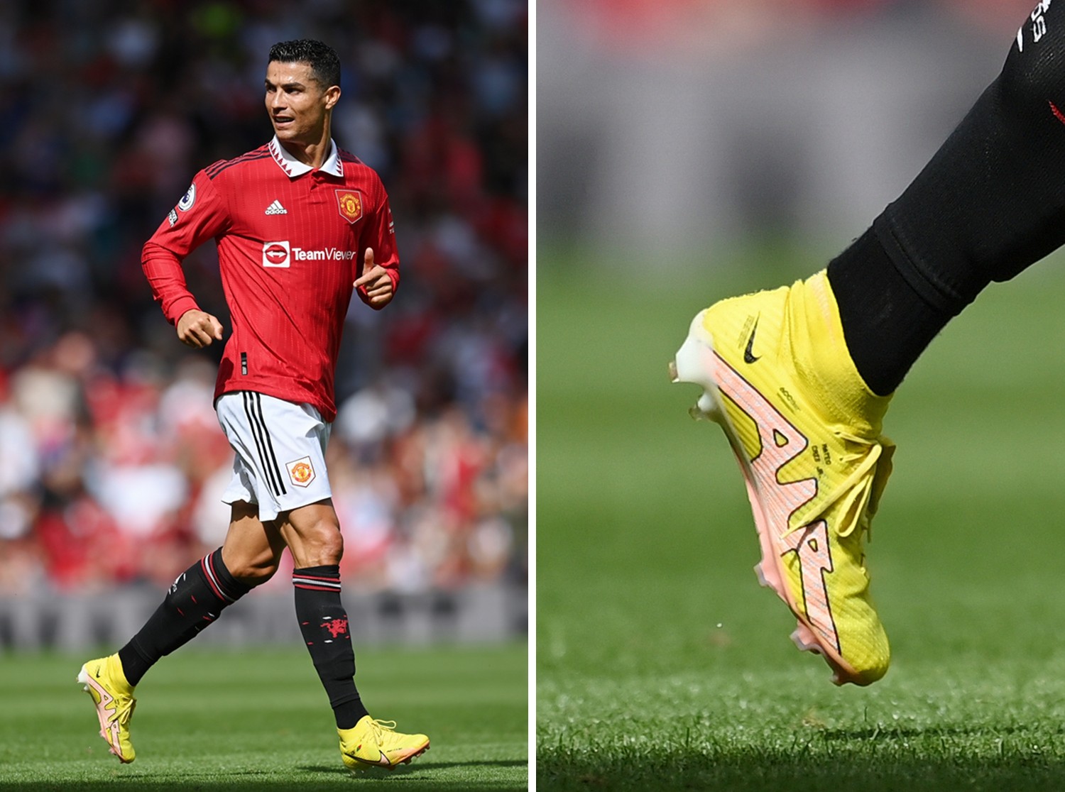 新赛季转投英超升班马诺丁汉森林的林加德在训练中又更换了球鞋,这