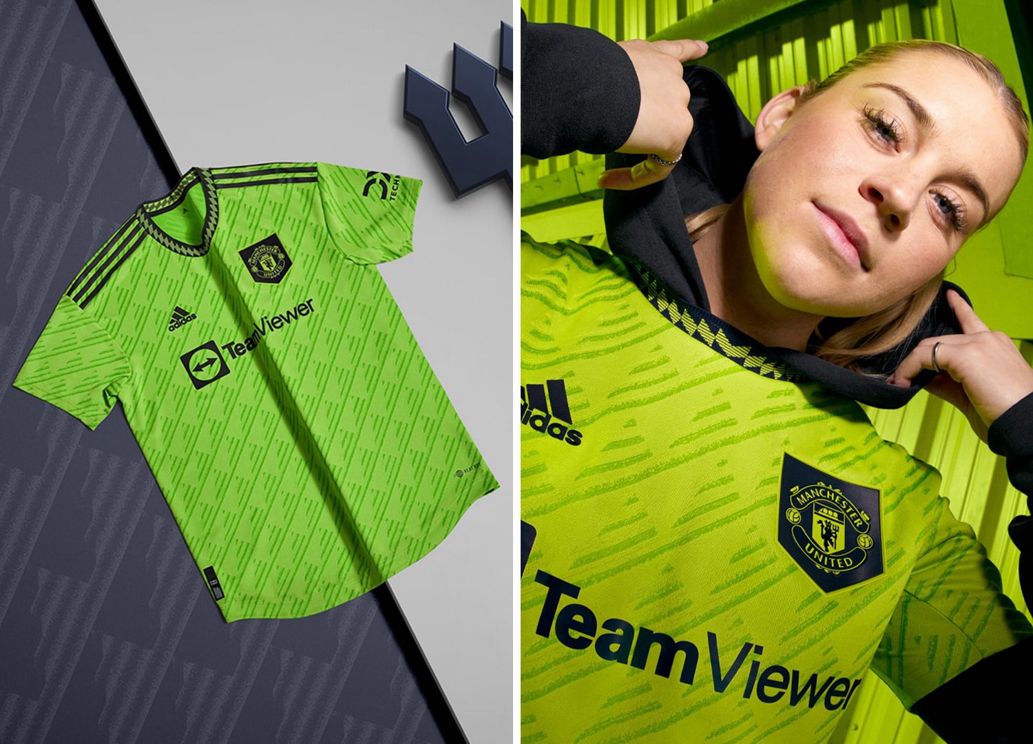 阿迪达斯发布曼联新赛季第二客场球衣