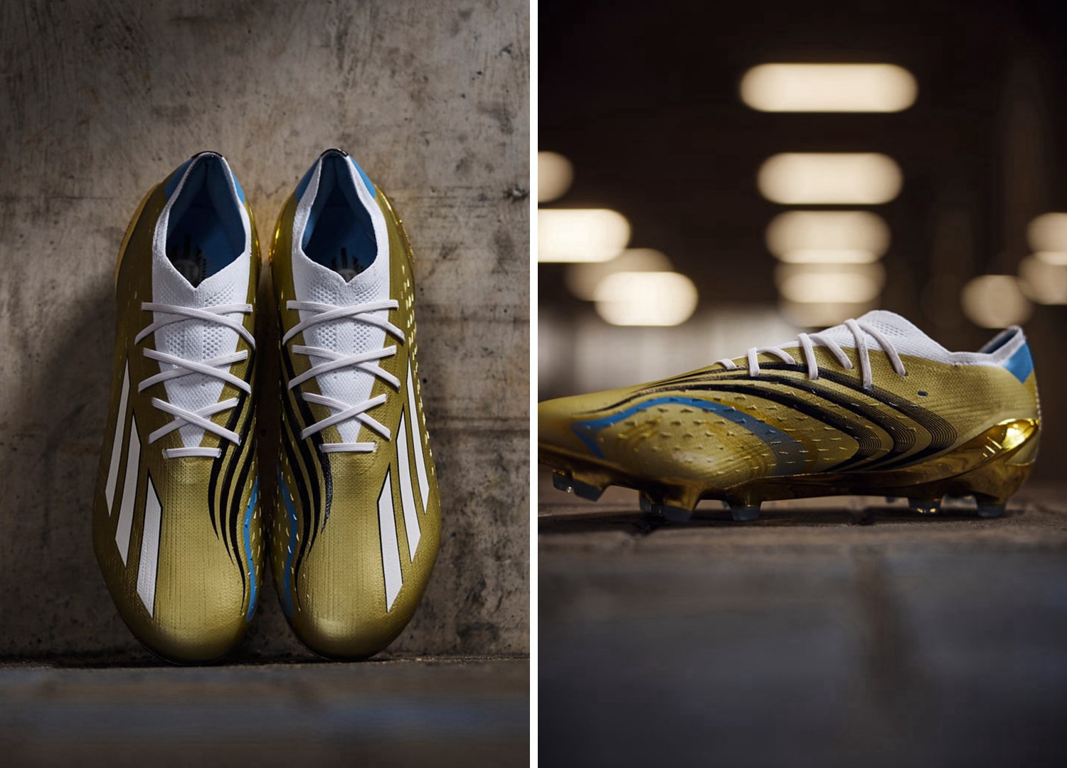 阿迪达斯为梅西推出xspeedportalmessi1leyenda足球鞋
