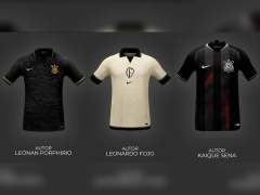 科林蒂安“Manto do Corinthians”球衣设计大赛决赛入围作品公布