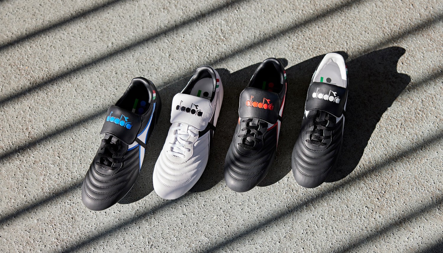 diadora推出4款新配色brasilclassico足球鞋