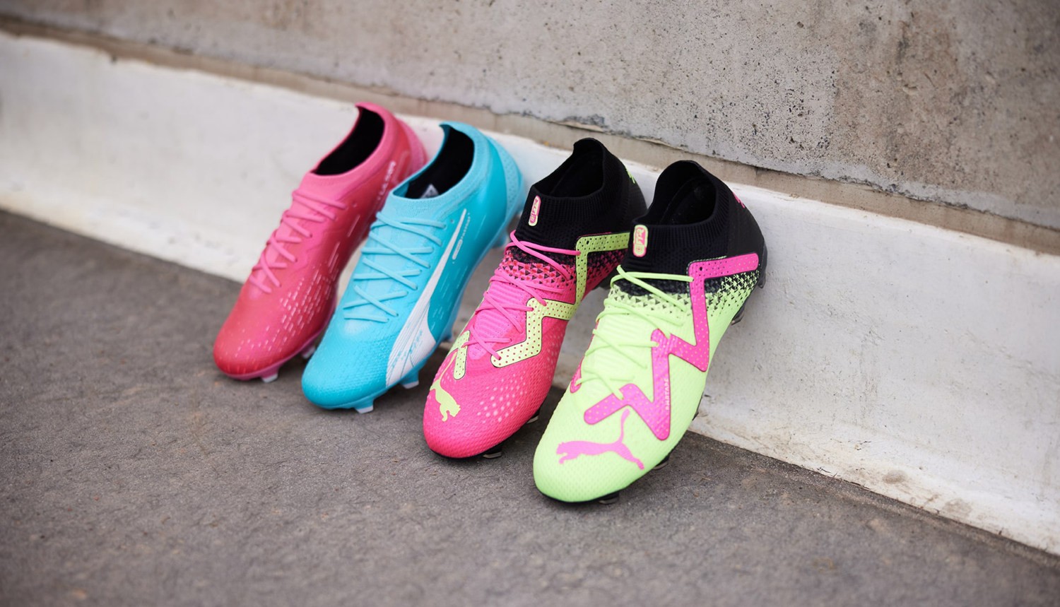 近观puma全新trickspack足球鞋套装