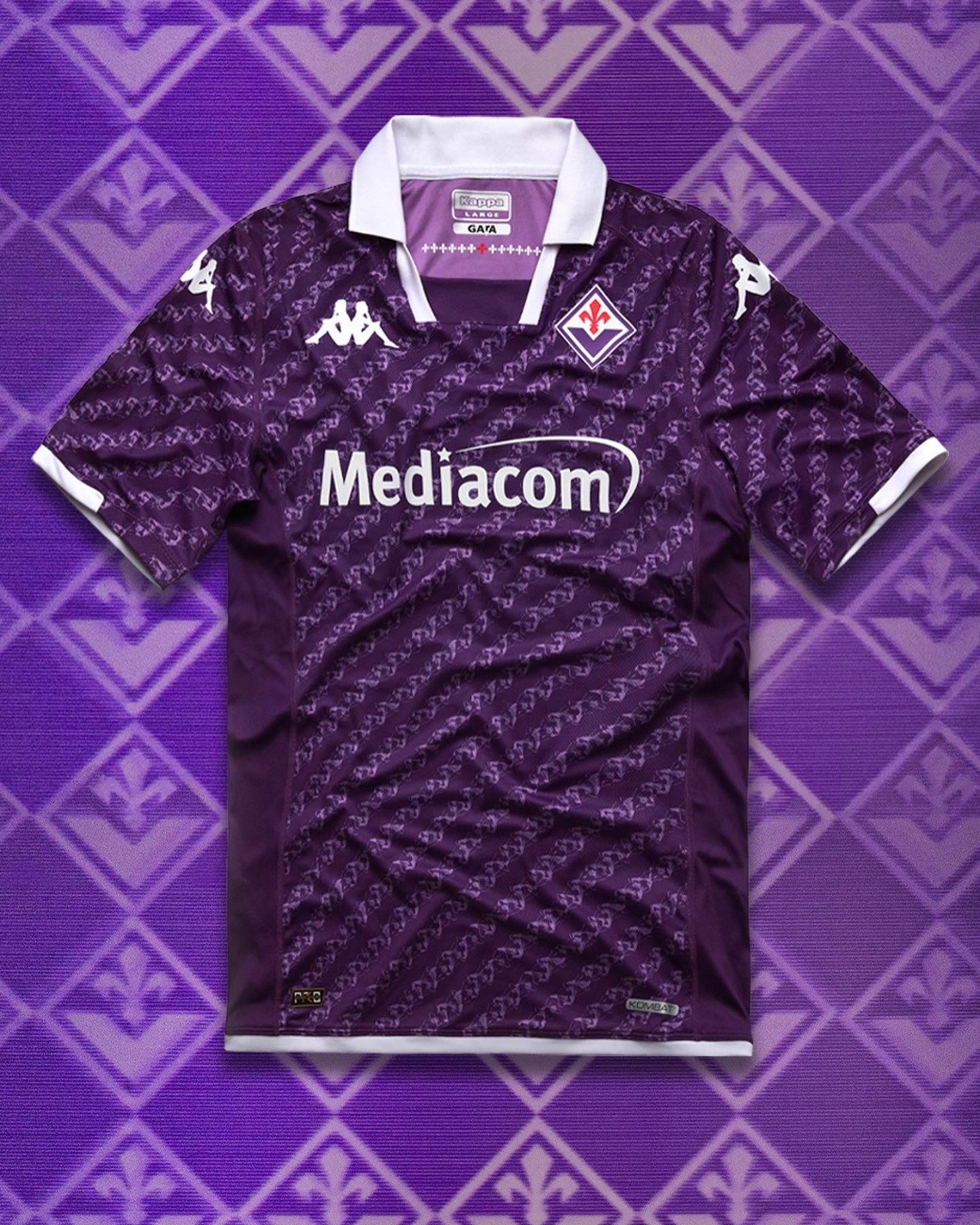 kappa推出佛罗伦萨202324赛季主场球衣