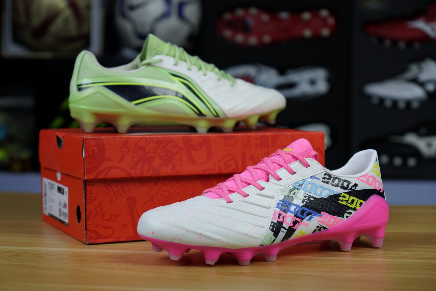 李宁锦系列次高端fg足球鞋