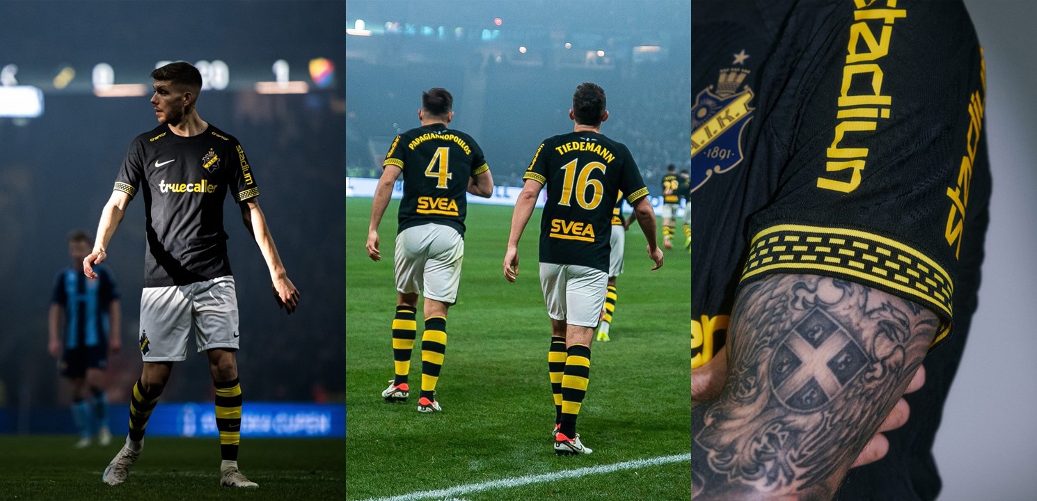 瑞典球队aik发布2024主场球衣